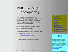Tablet Screenshot of markdsegal.com